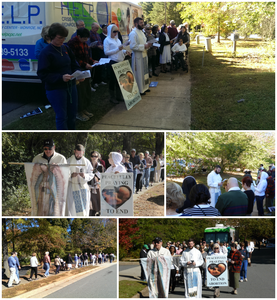 October 25 Procession with Fr. McNulty